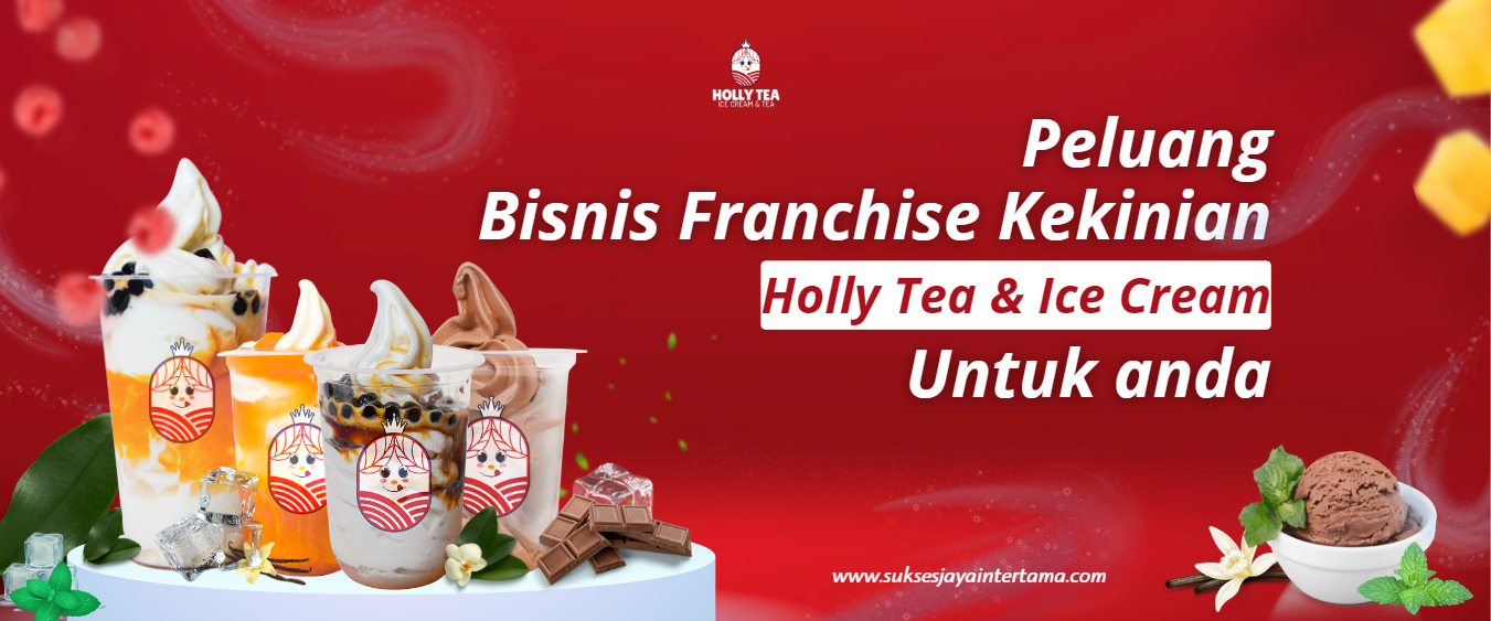 franchise holyy tea & ice cream